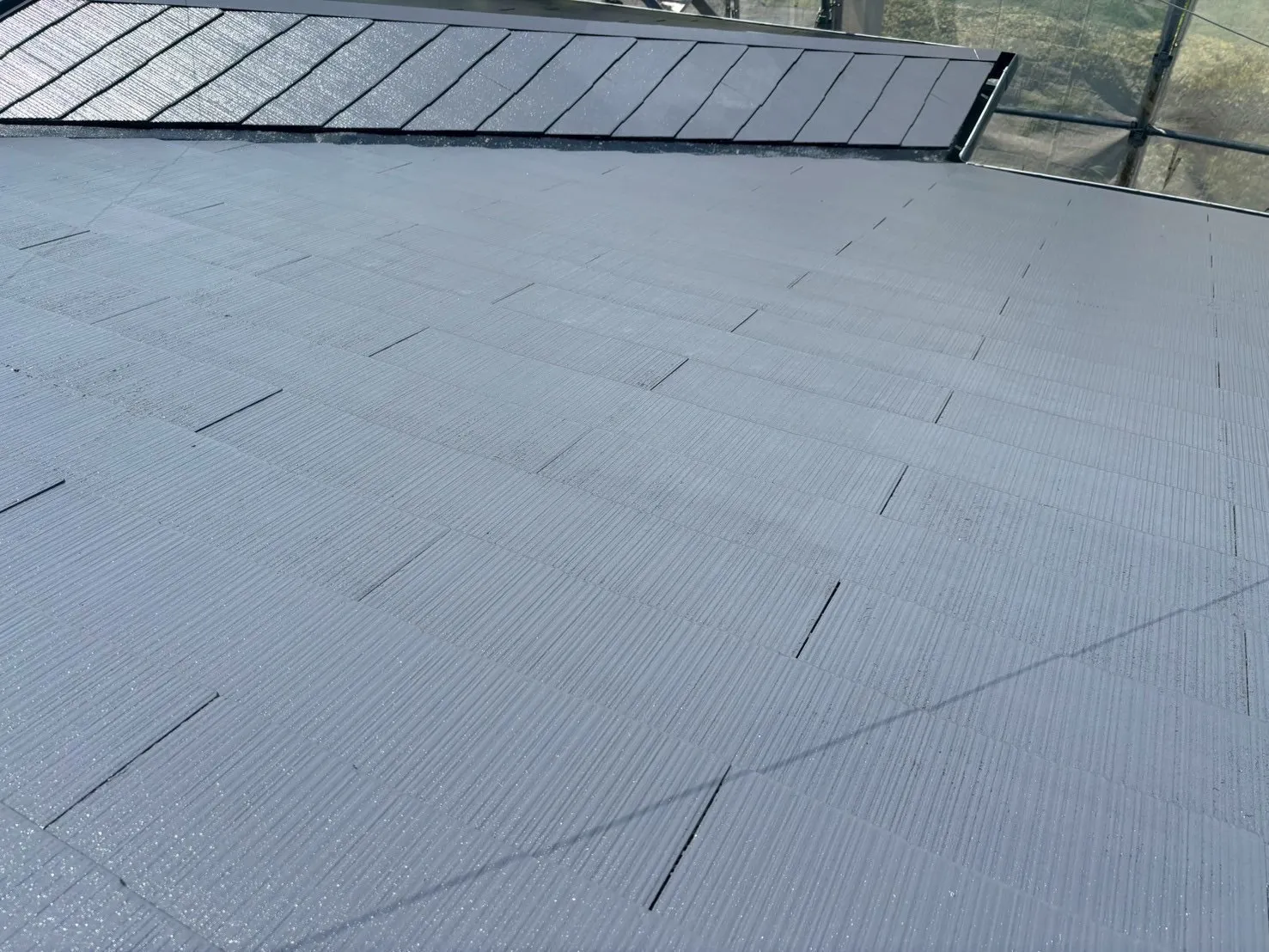 大垣市のお客様の施工後の屋根写真①