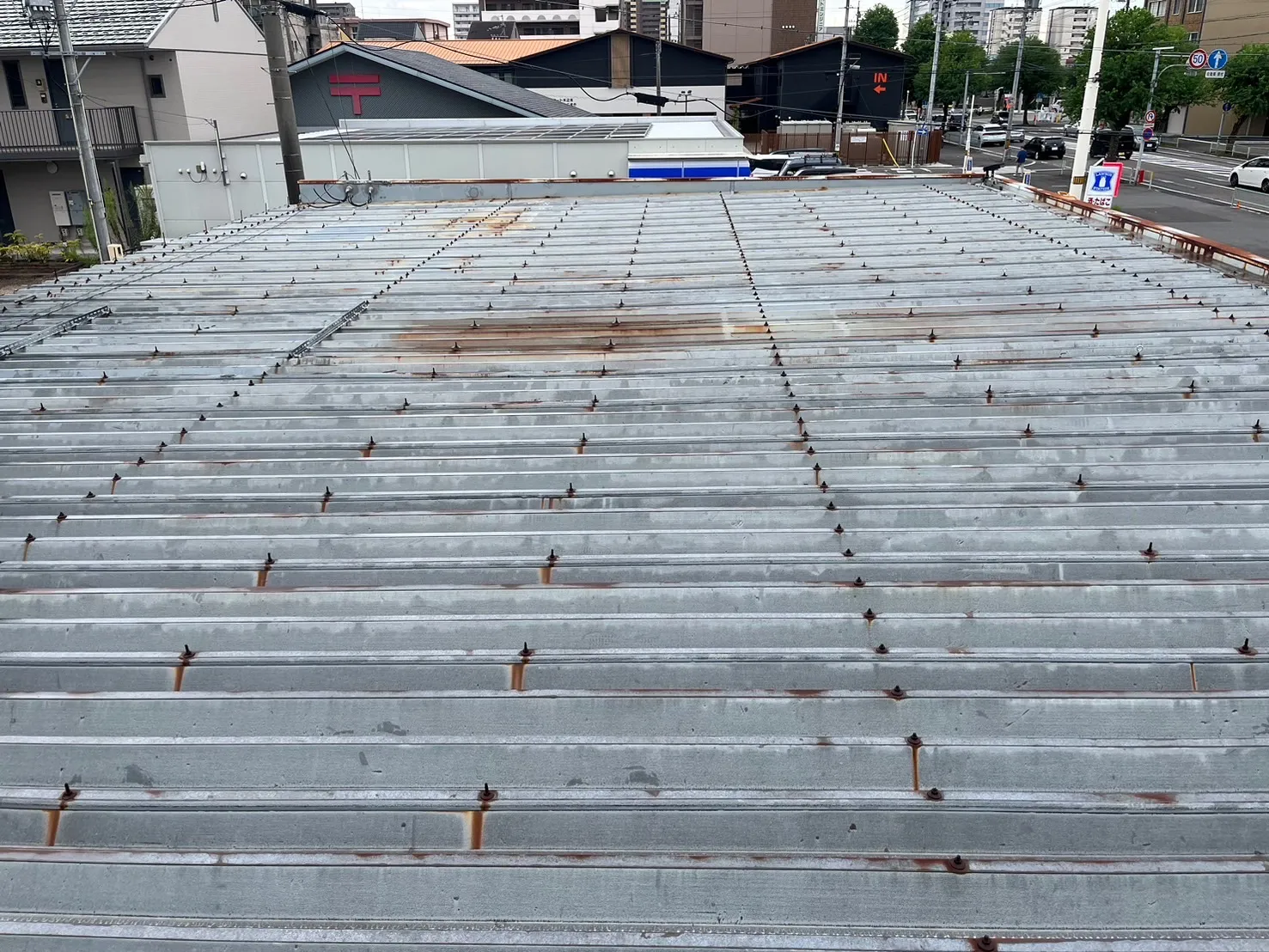 岐阜市で屋根塗装【折半屋根の費用】