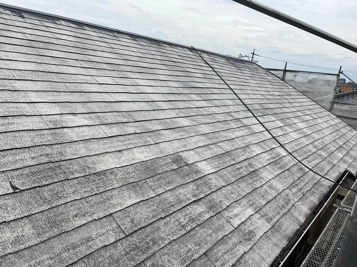 屋根塗装前