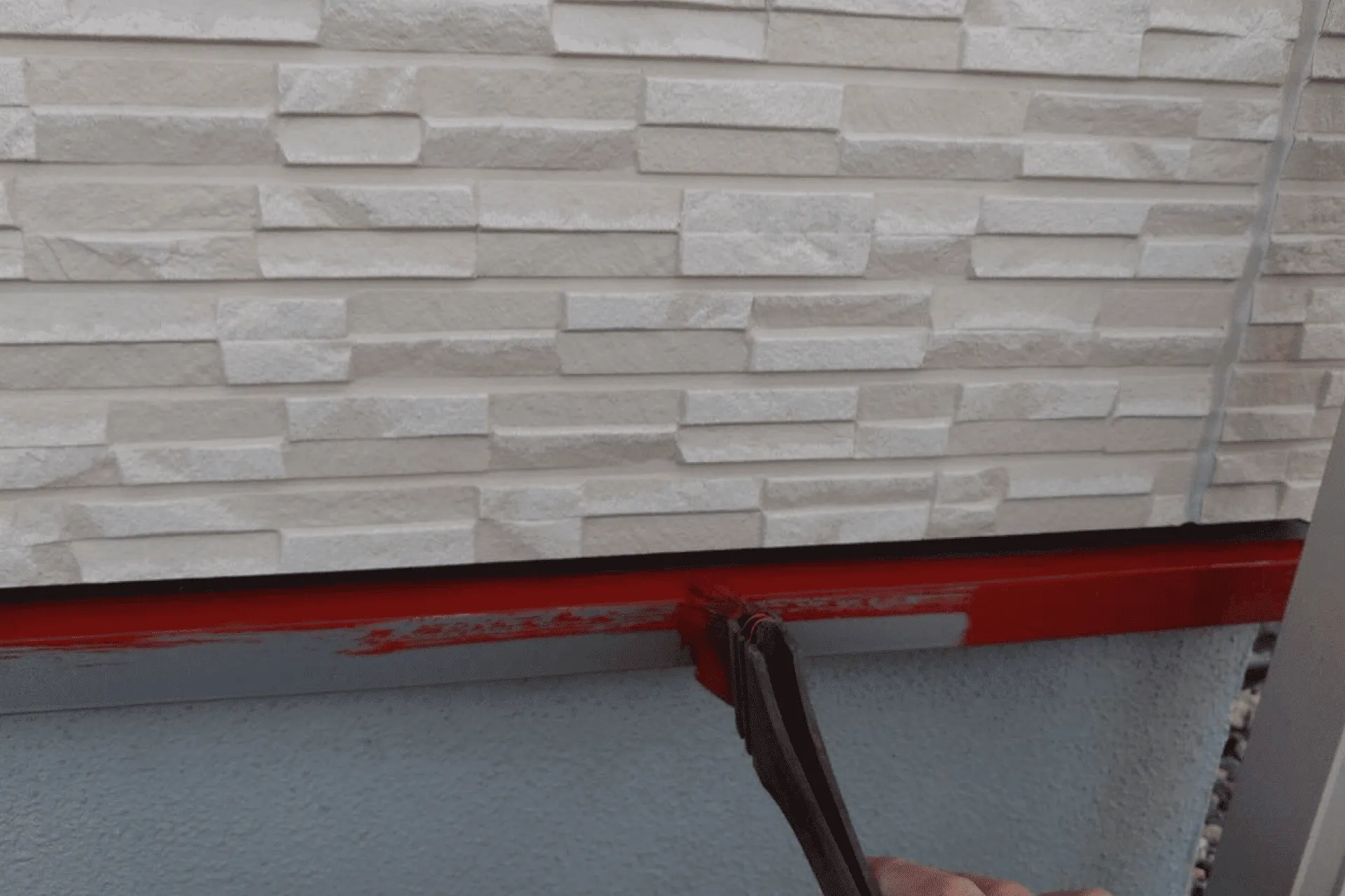 付帯部の塗装前