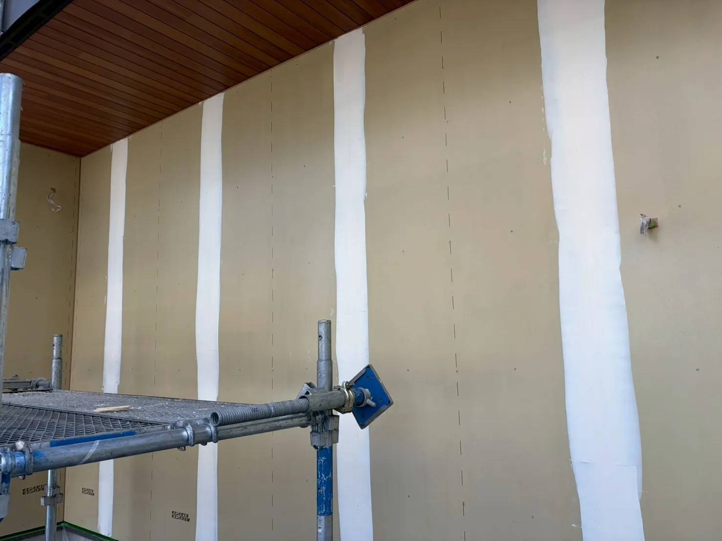 シーラー塗布後