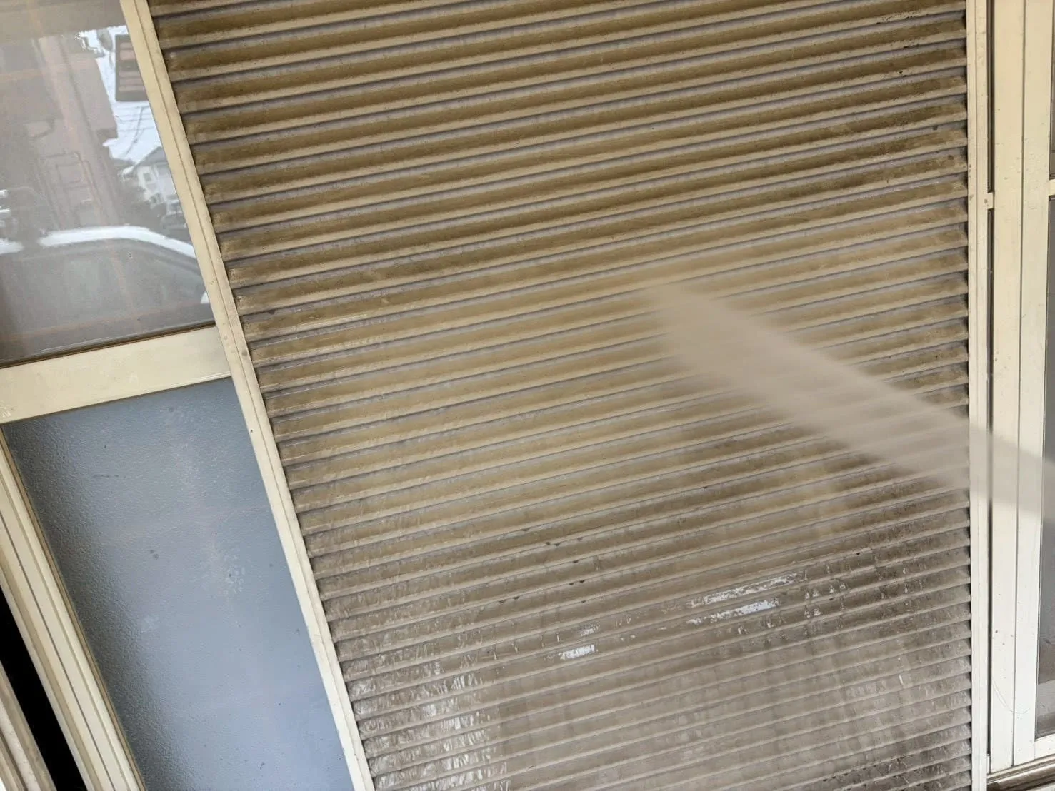 岐阜市鷺山にある邸宅の高圧洗浄②