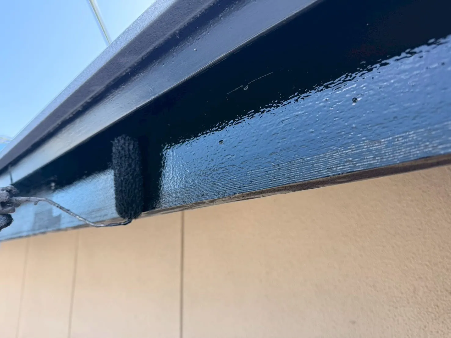 岐阜市鷺山にある邸宅の木部塗装③