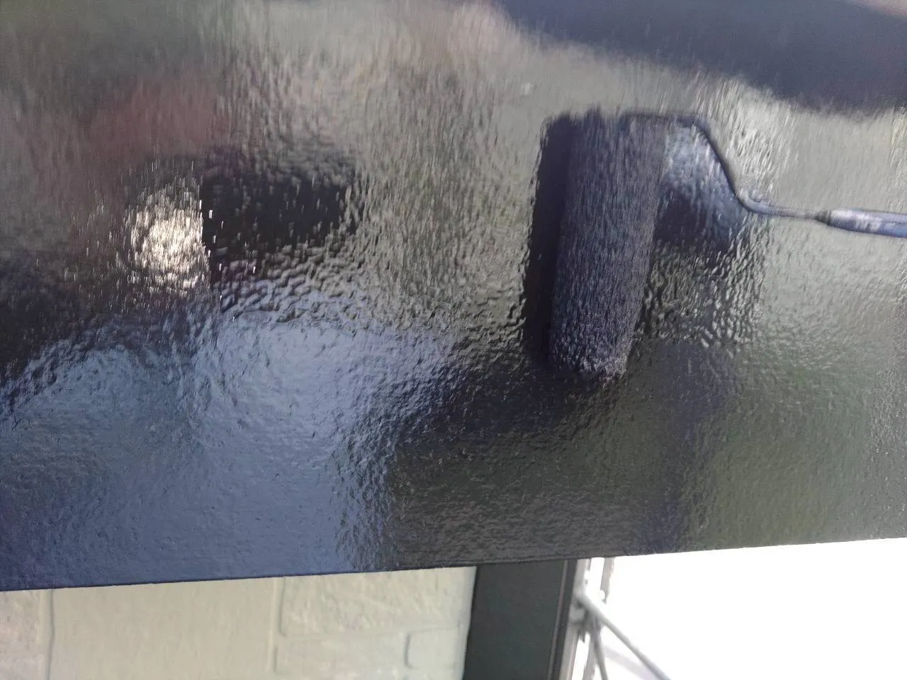 岐阜市北方町にある住宅の付帯部の外壁塗装②